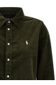 Бархатная рубашка Зеленая POLO RALPH LAUREN 211971526001