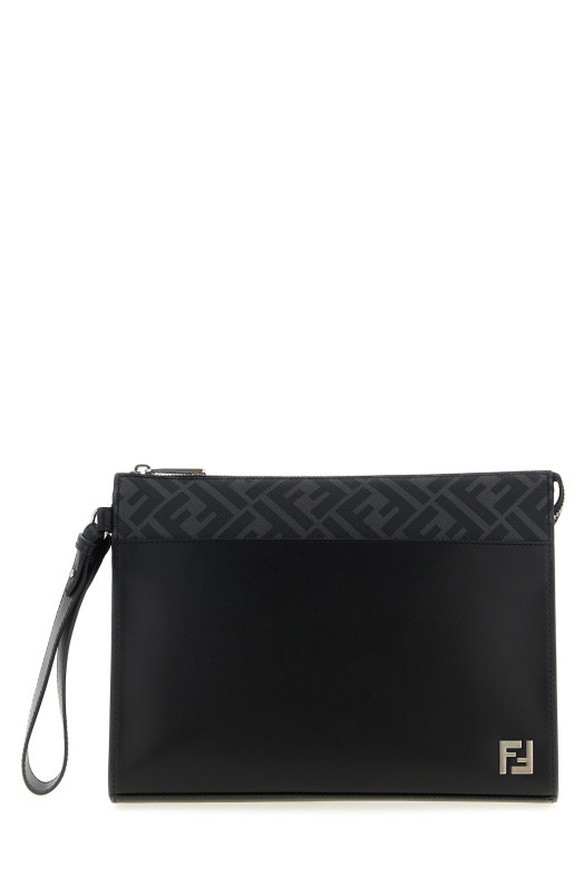 'Squared FF' clutch Black 'Squared FF' clutch Black