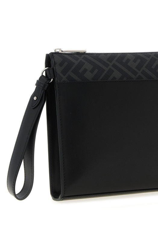 'Squared FF' clutch Black 'Squared FF' clutch Black