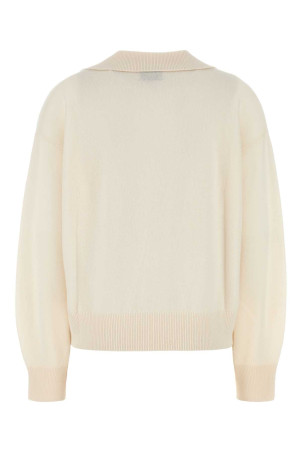 White cashmere oversize Jackson sweater White LE KASHA (JACKSON)