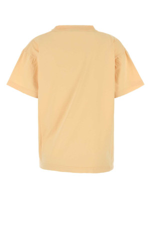 Pastel orange cotton oversize t-shirt BALENCIAGA (826344TSVC9)