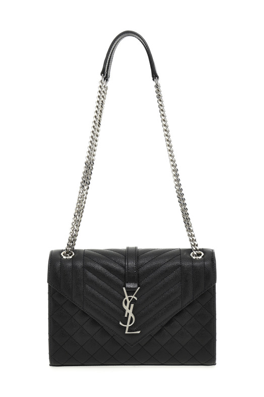 'Envelope' midi crossbody bag Black 'Envelope' midi crossbody bag Black