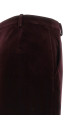 Velvet skirt Bordeaux Velvet skirt Bordeaux