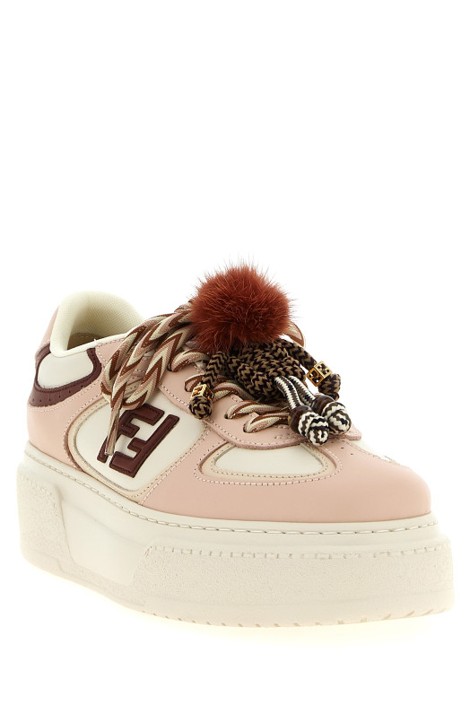 Кроссовки «Fendi Match» Розовые 8E8721AY9NF1TPW Кроссовки «Fendi Match» Розовые 8E8721AY9NF1TPW