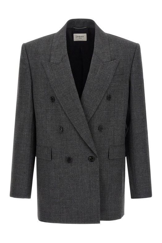 Double-breasted blazer Gray Double-breasted blazer Gray