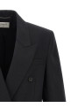 Двобортний блейзер Чорний SAINT LAURENT 835102Y5K321000 Двобортний блейзер Чорний SAINT LAURENT 835102Y5K321000