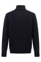 Turtle-Neck Sweater Blue Turtle-Neck Sweater Blue
