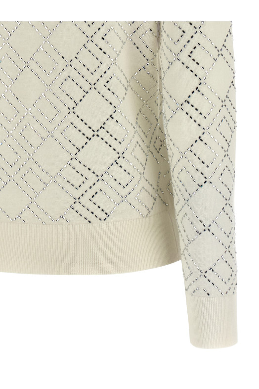 Crystal cardigan White Crystal cardigan White