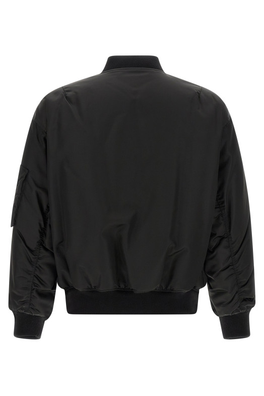 Бомбер Серж Чорний SAINT LAURENT 838713YZ9BV1000