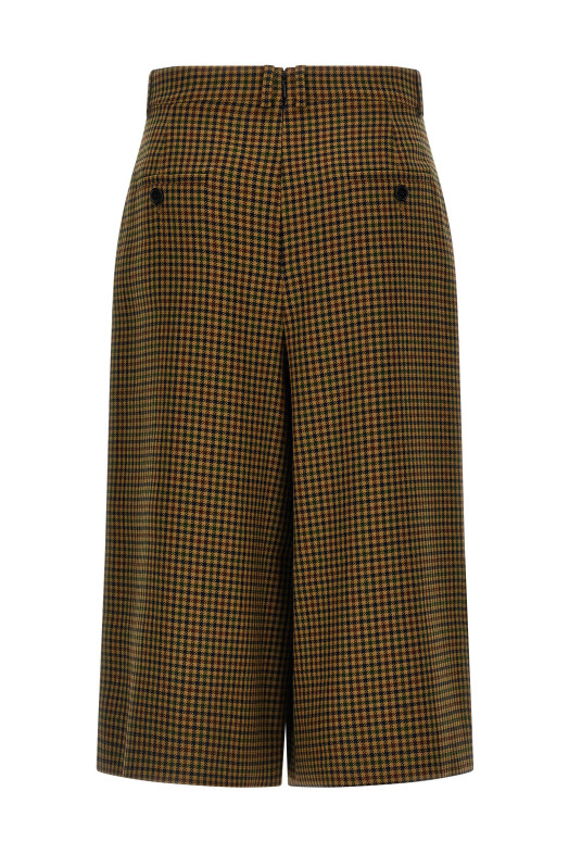 Юбка-брюки в клетку Multicolor SAINT LAURENT 831073Y1M752232 Юбка-брюки в клетку Multicolor SAINT LAURENT 831073Y1M752232