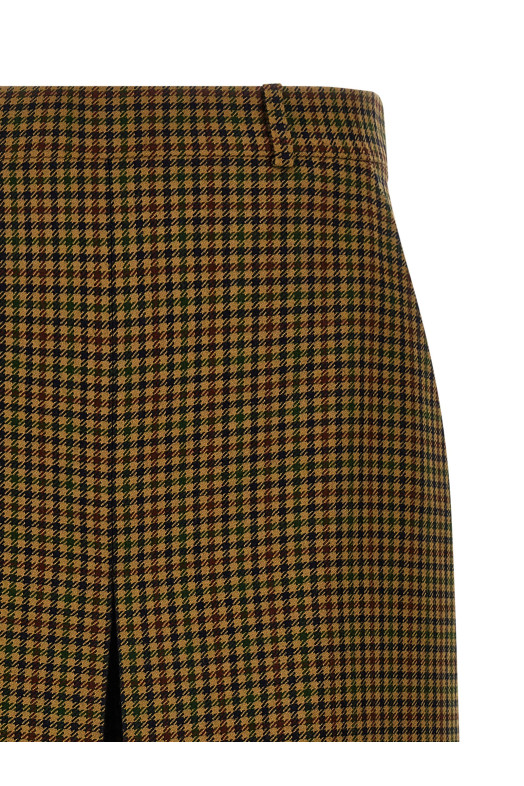 Юбка-брюки в клетку Multicolor SAINT LAURENT 831073Y1M752232 Юбка-брюки в клетку Multicolor SAINT LAURENT 831073Y1M752232