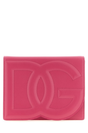 Сумка через плече з логотипом Фуксія DOLCE & GABBANA BB7287AW57680441 Сумка через плече з логотипом Фуксія DOLCE & GABBANA BB7287AW57680441