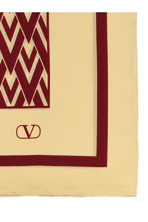 Шарф Valentino Garavani «Toute La V» бордовый W2EI114SHT46L Шарф Valentino Garavani «Toute La V» бордовый W2EI114SHT46L