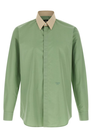 Contrast collar shirt Green Contrast collar shirt Green