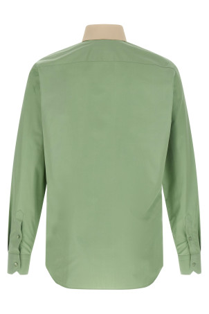 Contrast collar shirt Green Contrast collar shirt Green
