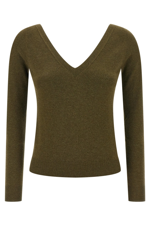 Кашеміровий светр Зелений SAINT LAURENT 808068YALL21333