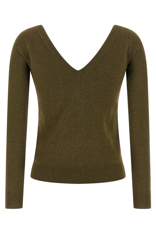 Кашеміровий светр Зелений SAINT LAURENT 808068YALL21333