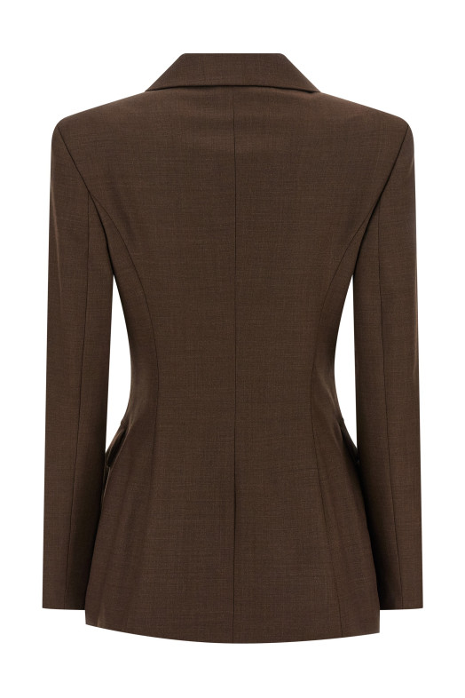 MAGDA BUTRYM '03' блейзер коричневый 153725BROWN