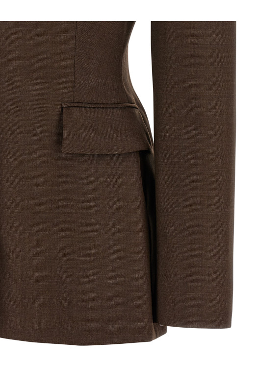 MAGDA BUTRYM '03' блейзер коричневый 153725BROWN