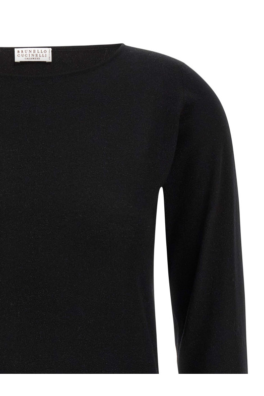 Lurex sweater Black Lurex sweater Black