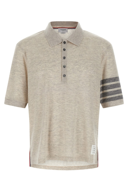 '4Bar' polo shirt Gray