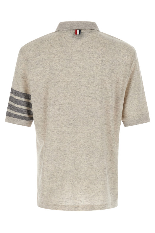 '4Bar' polo shirt Gray