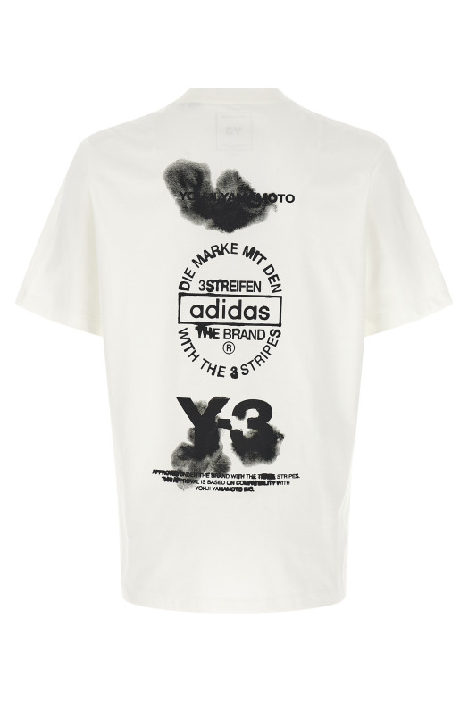 'Y-3 Graphic' T-shirt Black-grey 'Y-3 Graphic' T-shirt Black-grey