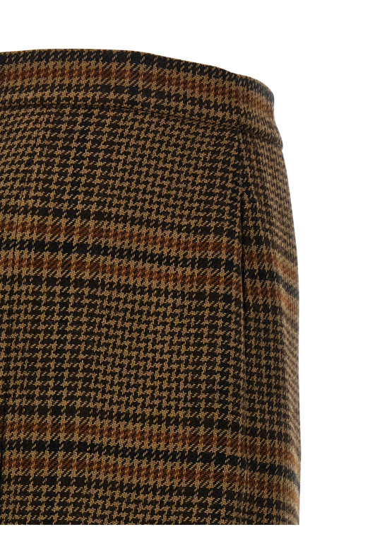 Prince of Wales skirt Brown