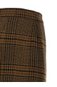 Prince of Wales skirt Brown