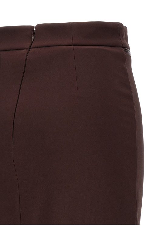 Zip skirt Bordeaux Zip skirt Bordeaux
