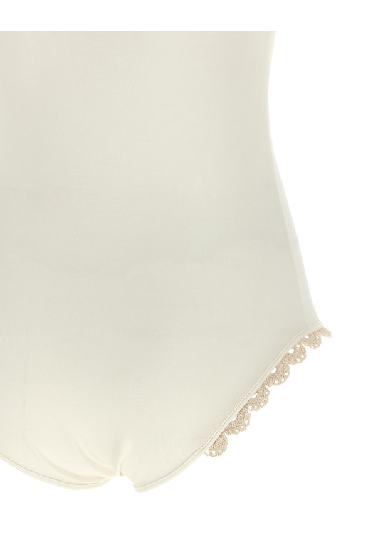 '01' bodysuit White '01' bodysuit White