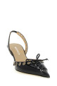 'Crystalized Corset' slingback Black 'Crystalized Corset' slingback Black