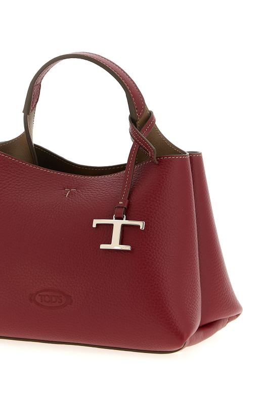 Мини-сумочка из кожи Красная TOD'S XBWAPAEL000QRI3L27 Мини-сумочка из кожи Красная TOD'S XBWAPAEL000QRI3L27