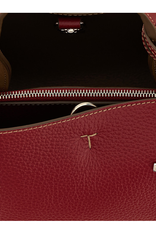 Мини-сумочка из кожи Красная TOD'S XBWAPAEL000QRI3L27 Мини-сумочка из кожи Красная TOD'S XBWAPAEL000QRI3L27