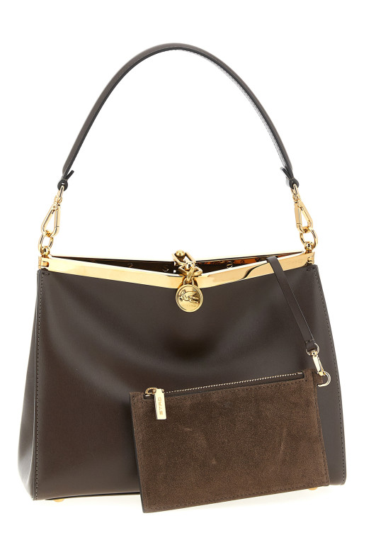 'Vela' medium shoulder bag Bordeaux