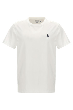 Футболка с логотипом Белая POLO RALPH LAUREN 710680785003 Футболка с логотипом Белая POLO RALPH LAUREN 710680785003