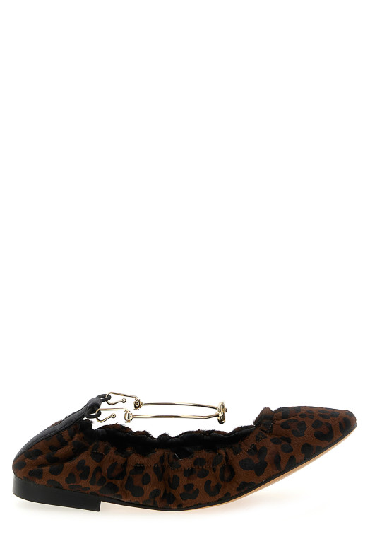 Animal print ballet flats Brown Animal print ballet flats Brown