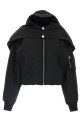 'The Hooded Bomber' jacket Black 'The Hooded Bomber' jacket Black