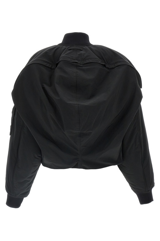 'The Hooded Bomber' jacket Black 'The Hooded Bomber' jacket Black