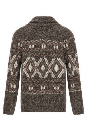 Кардиган «Geometric Jacquard» Multicolor M2B301716COW07 Кардиган «Geometric Jacquard» Multicolor M2B301716COW07