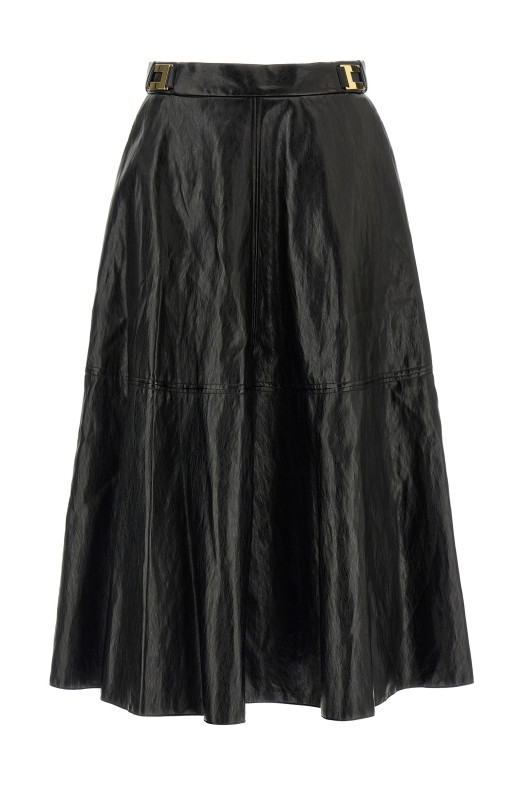 Craquelé skirt Black Craquelé skirt Black