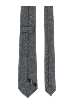 Wool tie Gray