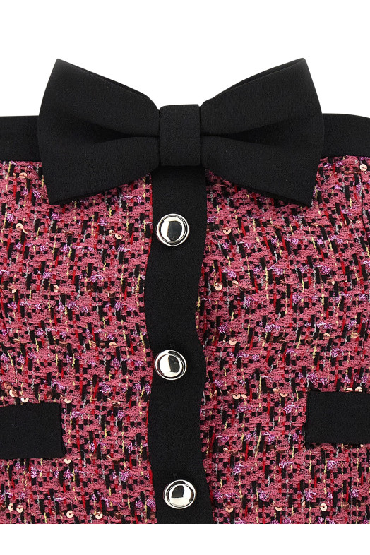 Tweed top Pink Tweed top Pink