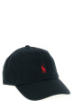 Кепка с вышитым логотипом, черная POLO RALPH LAUREN 710548524012
