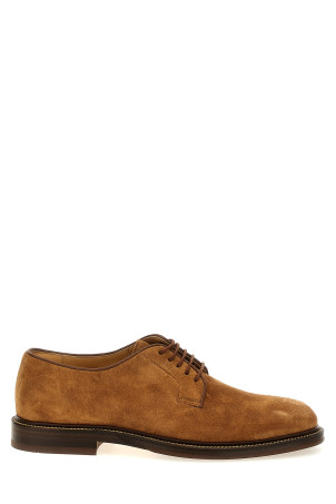 Suede derby Brown Suede derby Brown