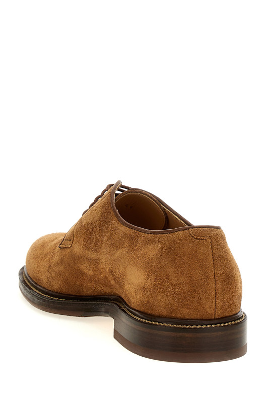 Suede derby Brown Suede derby Brown