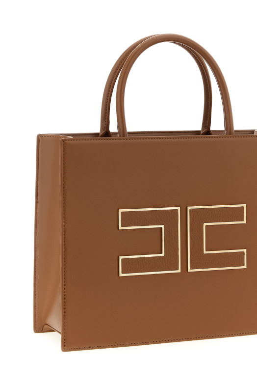 Large logo shopping bag Brown Large logo shopping bag Brown