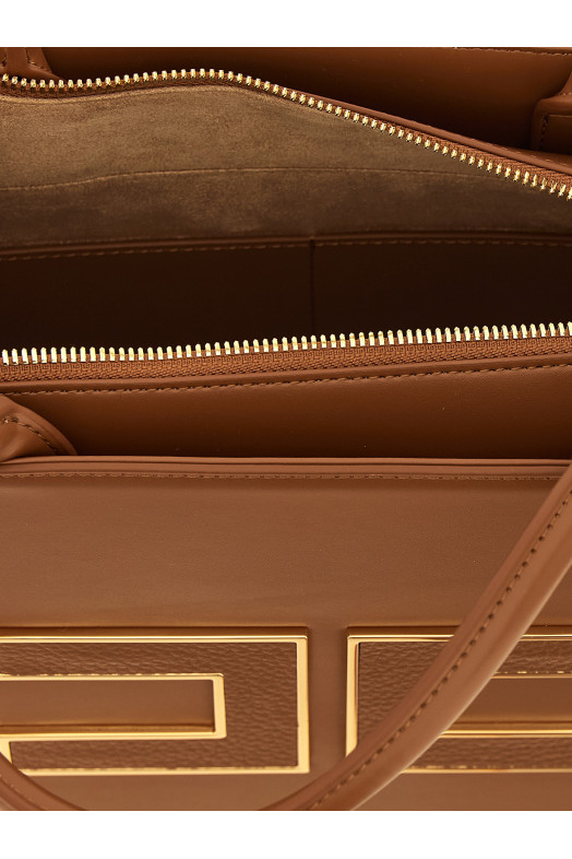 Large logo shopping bag Brown Large logo shopping bag Brown