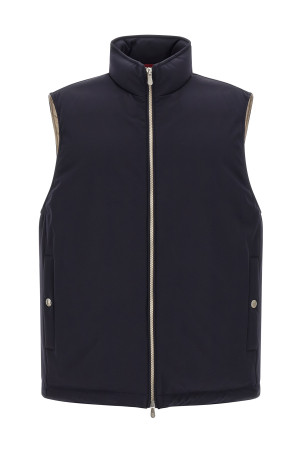 Padded vest Blue