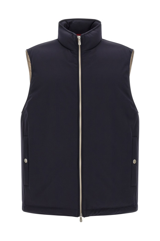 Padded vest Blue Padded vest Blue